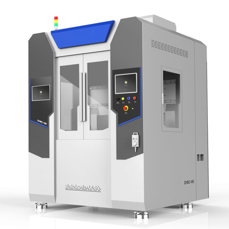 Automated Deburring System:** Advanced machine offering precise burr removal for complex shapes and high-volume production