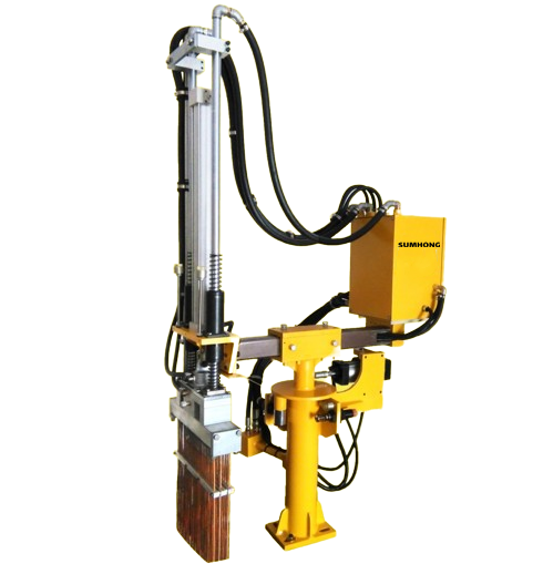 Vertical die casting sprayer designed for precise mold lubrication and improved casting quality