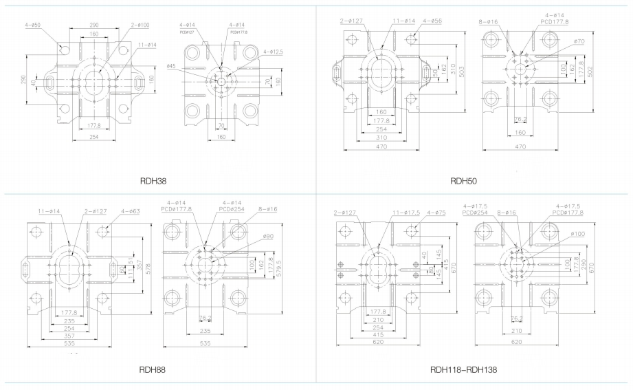 The die casting mold platen layout ensures efficient mold clamping and heat distribution, enabling precise metal injection and consistent part quality.